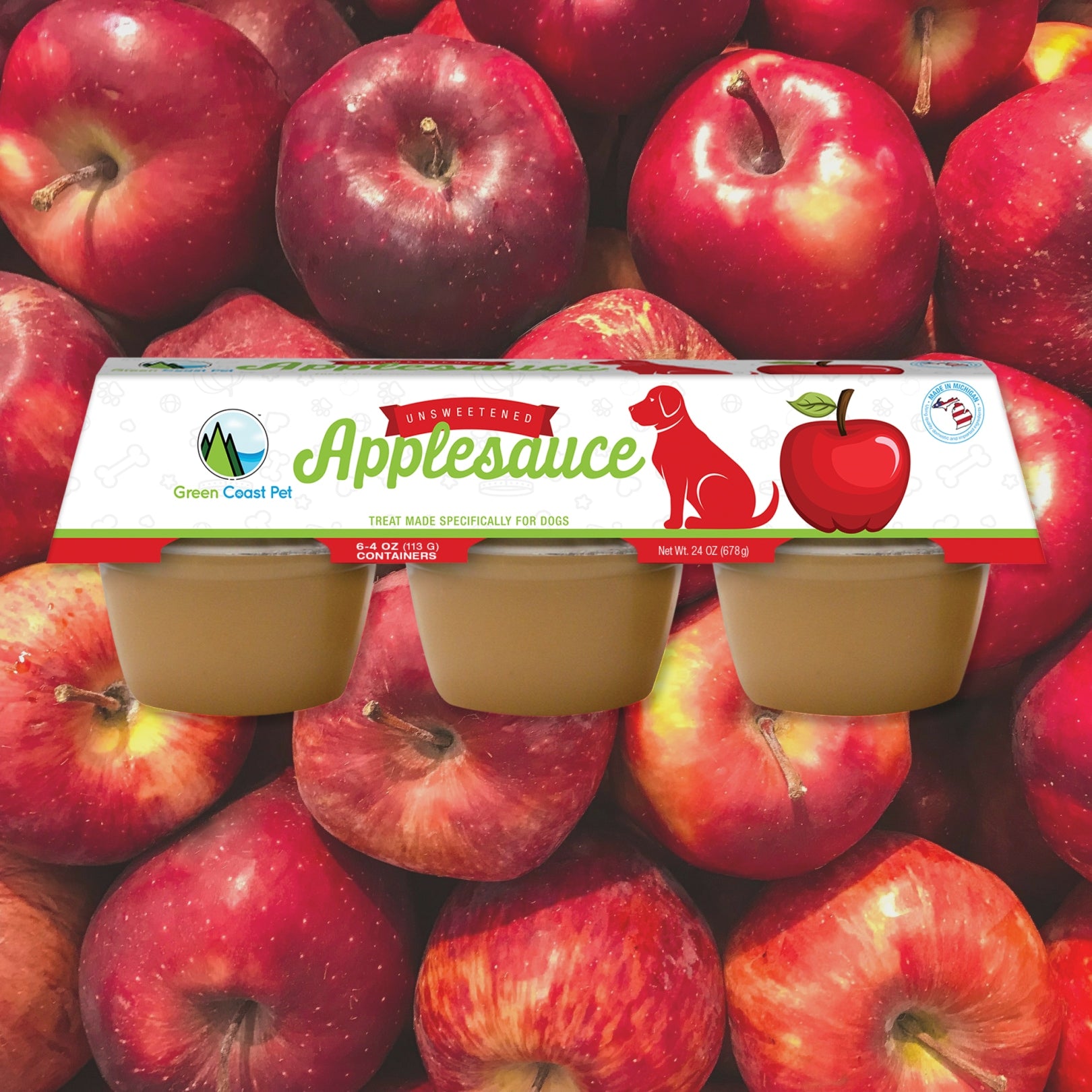 Healthy Applesauce Treat for Dogs – Natural Snack